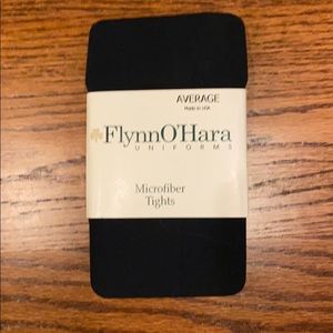 NWT Flynn O’Hara navy uniform tights size average
